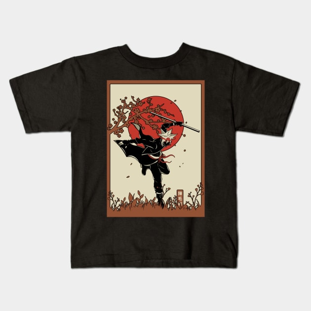 Jin Mori Warik Kids T-Shirt by Banjar History Podcast